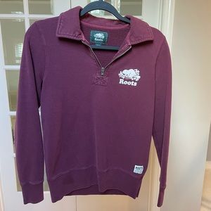 Roots Quarter Zip Size XS